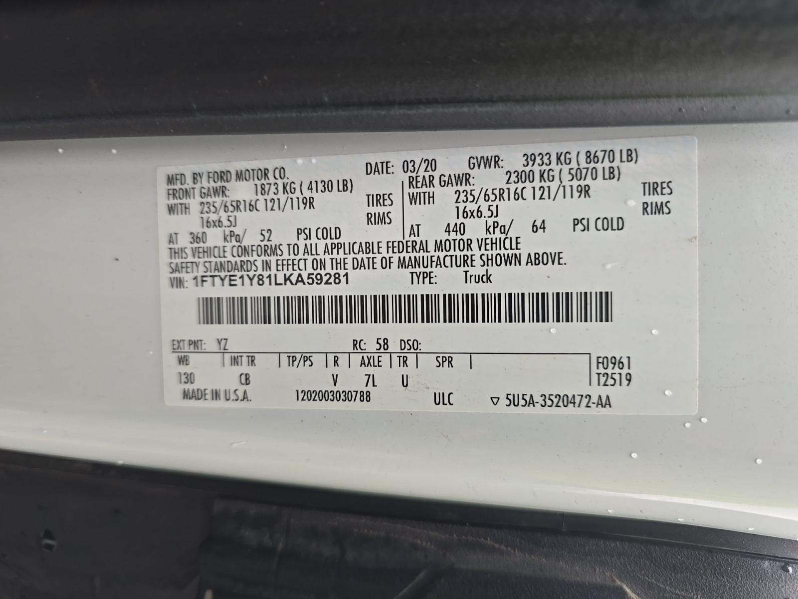 FORD TRANSIT 150 - 1