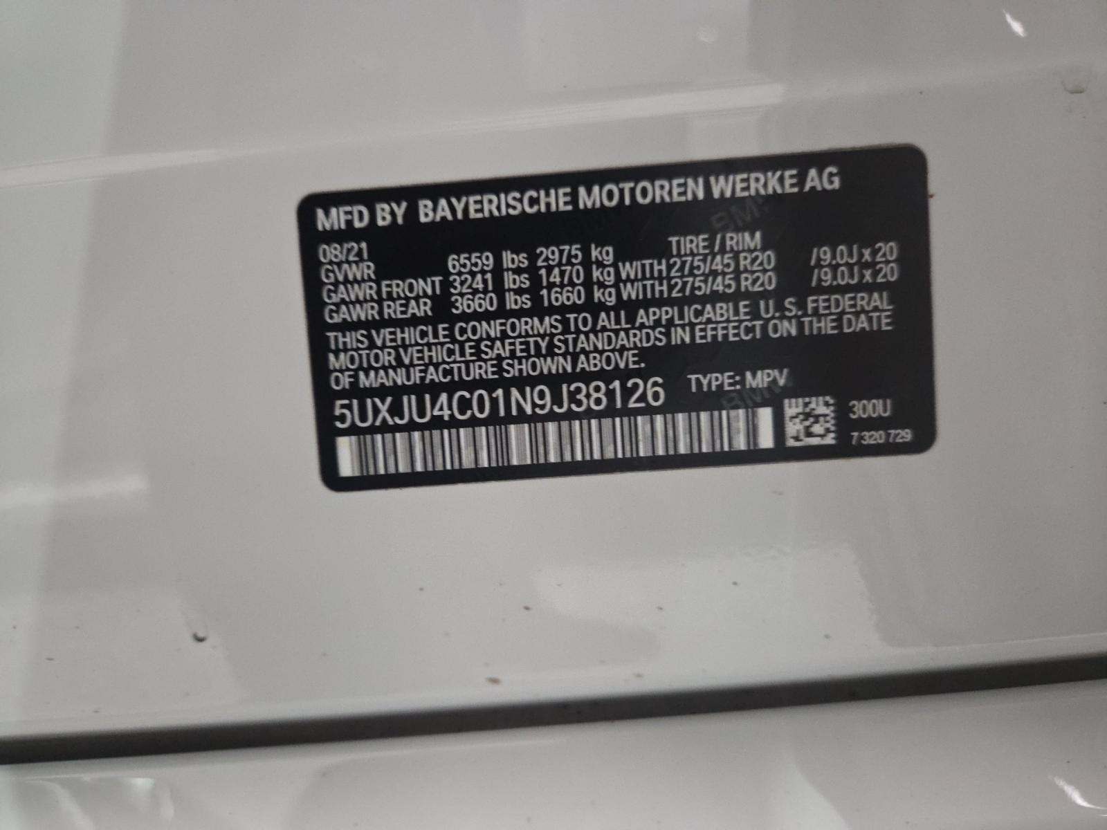 2022 BMW X5 M50i AWD