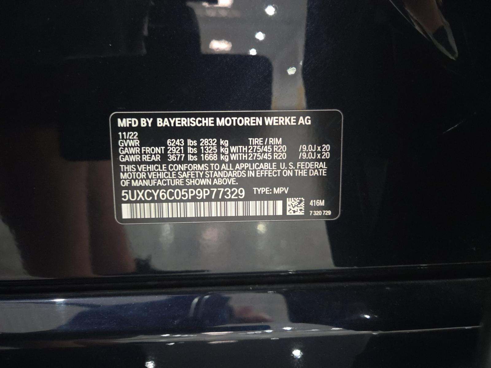 2023 BMW X6 xDrive40i AWD