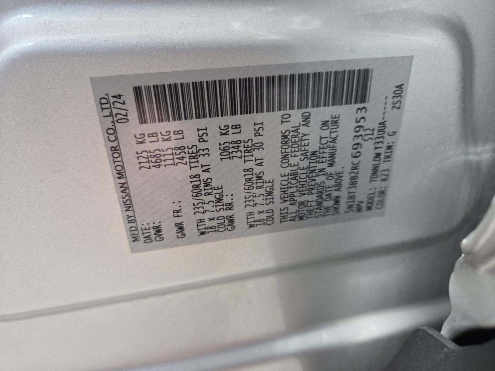 2024 Nissan Rogue SV AWD