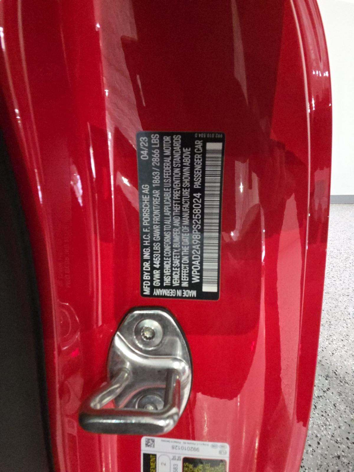 2023 Porsche 911 Turbo S AWD