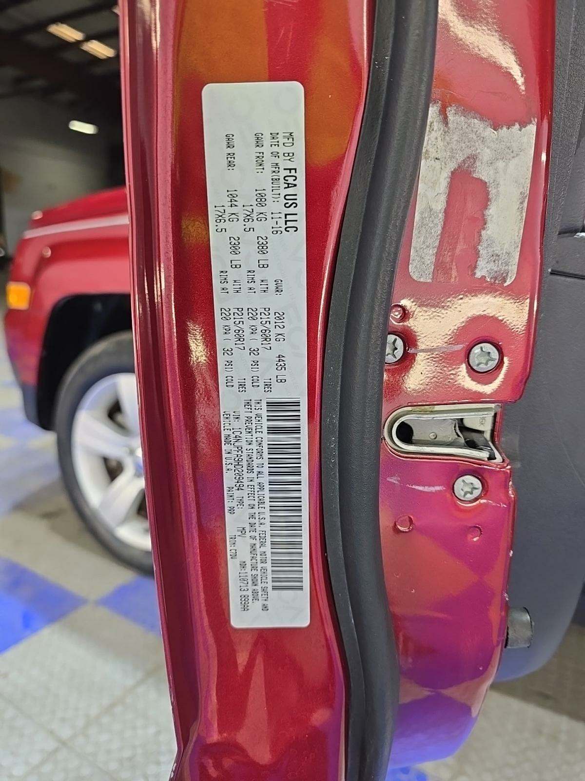 2017 Jeep Patriot Latitude FWD