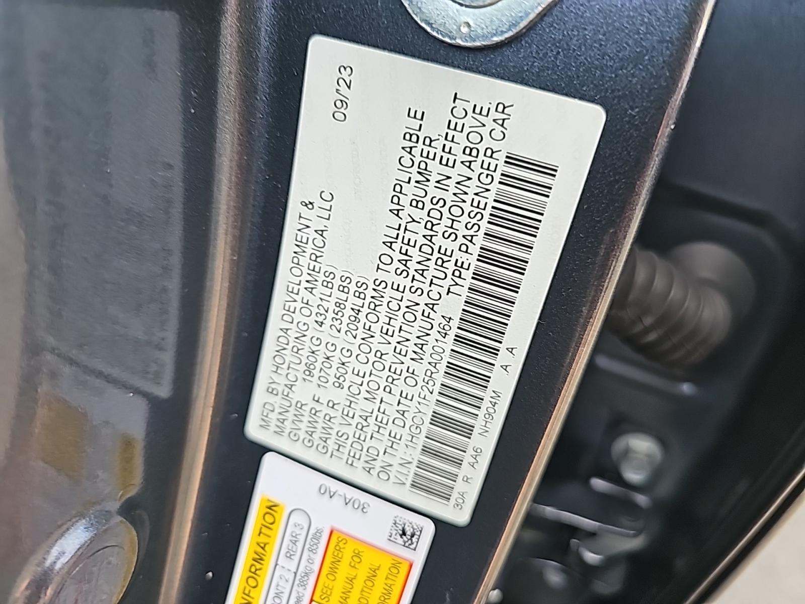 2024 Honda Accord LX FWD