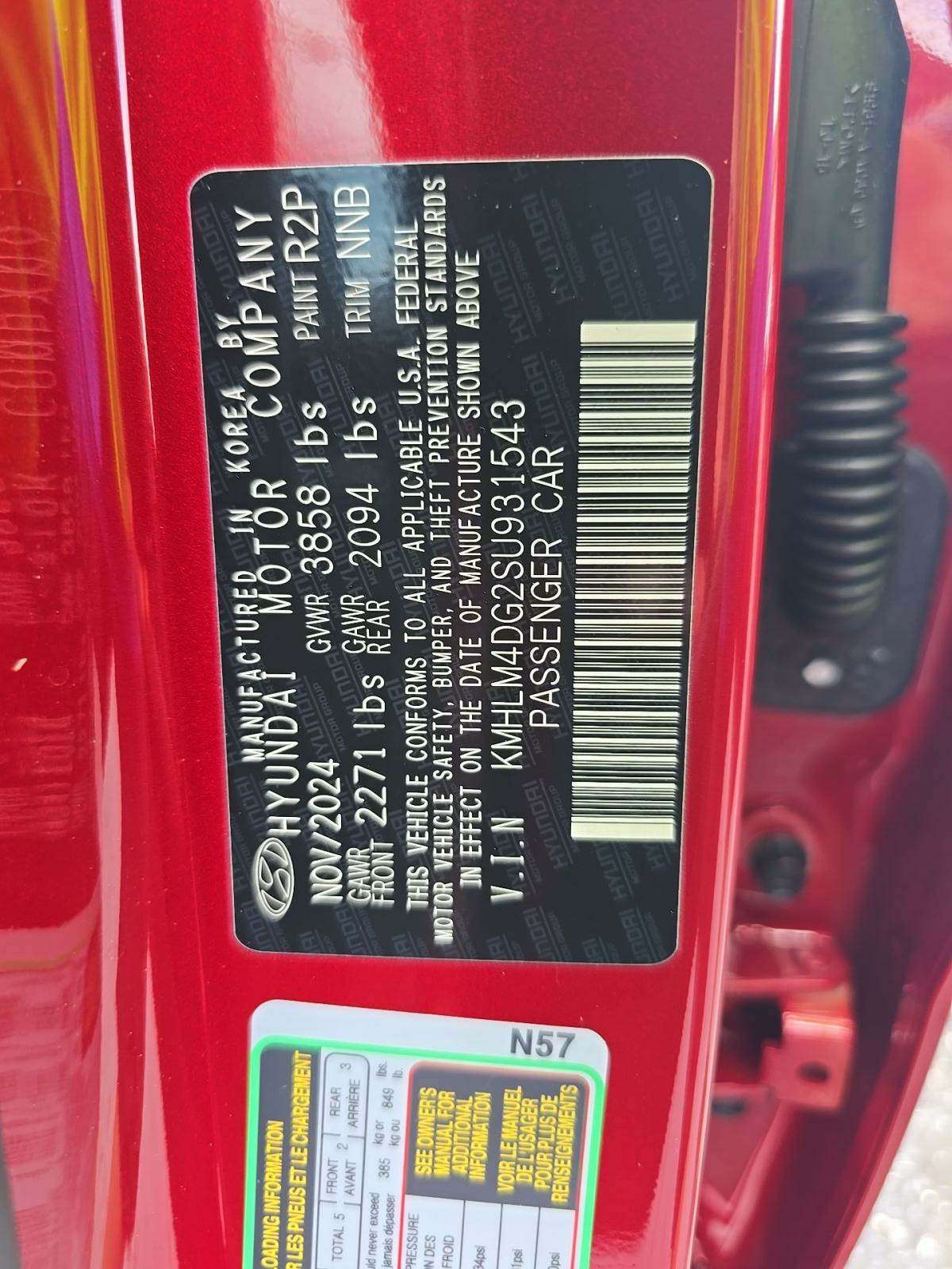 2025 Hyundai Elantra SEL Sport FWD