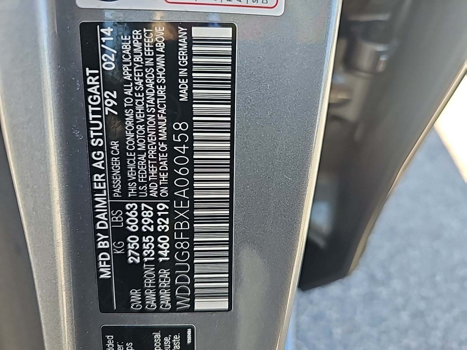 2014 Mercedes-Benz S-Class S 550 AWD