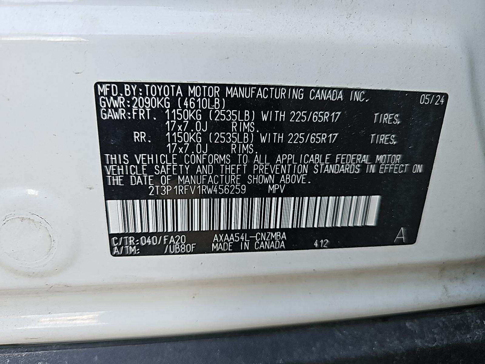 2024 Toyota RAV4 XLE AWD