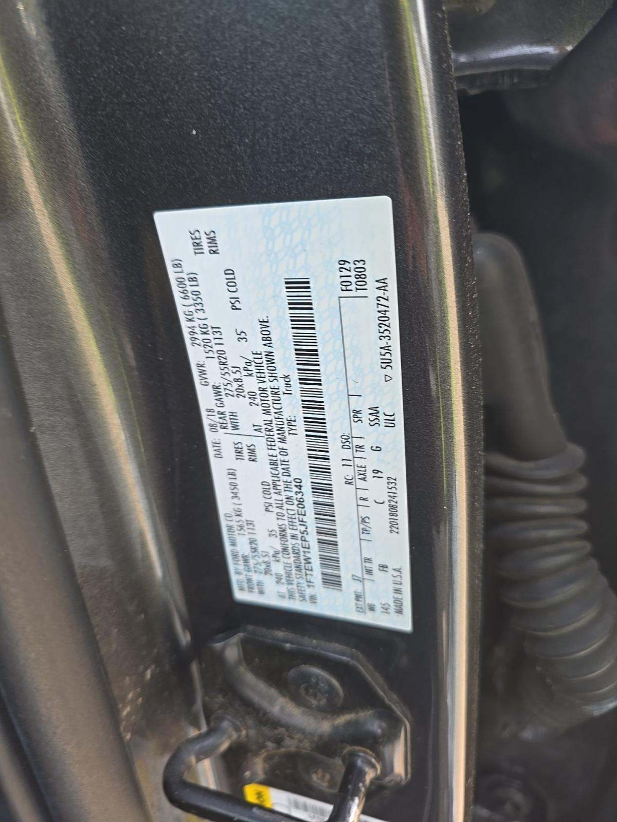 2018 Ford F-150 XLT AWD