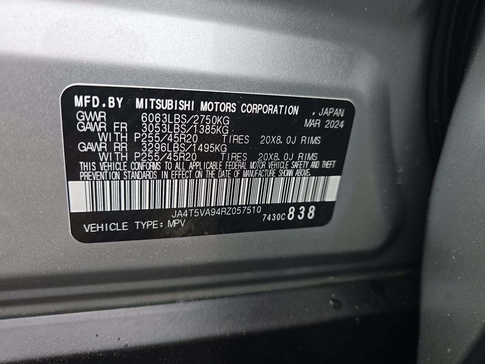 2024 Mitsubishi Outlander PHEV SE AWD