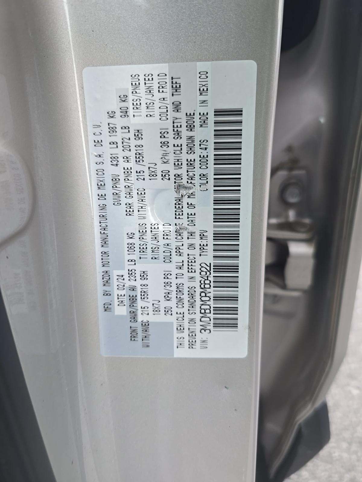 2024 MAZDA CX-30 2.5 S Premium Package AWD