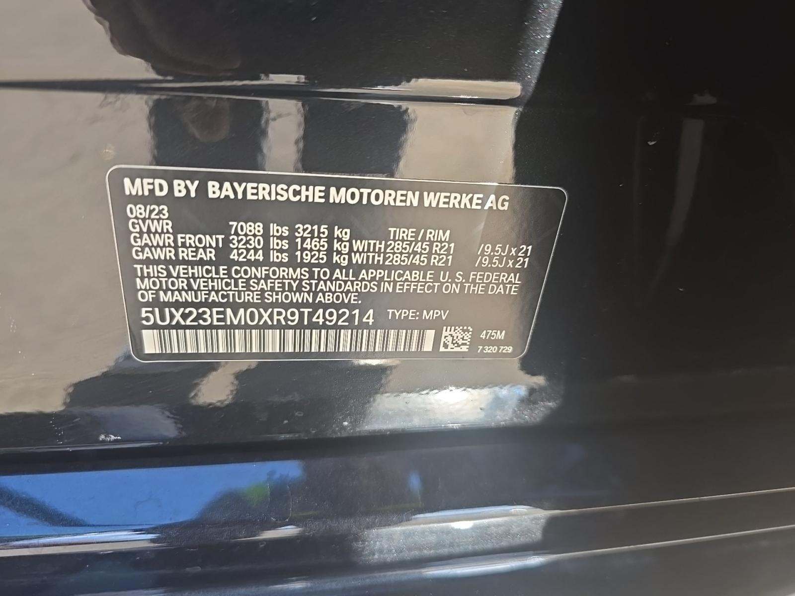 2024 BMW X7 xDrive40i AWD