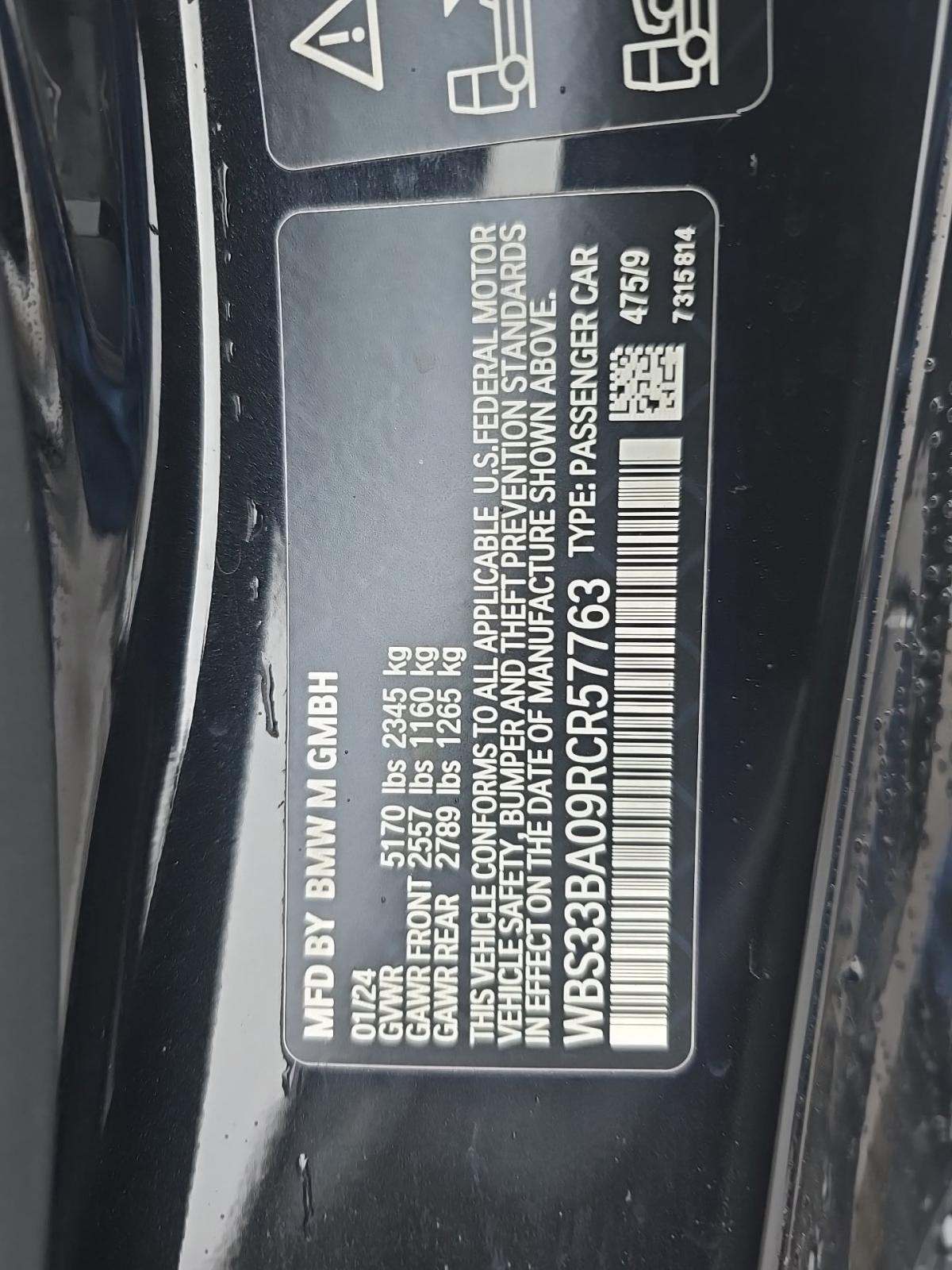 2024 BMW M4 Competition xDrive AWD