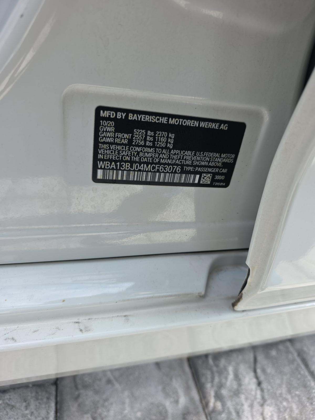 2021 BMW 5 Series 530i xDrive AWD