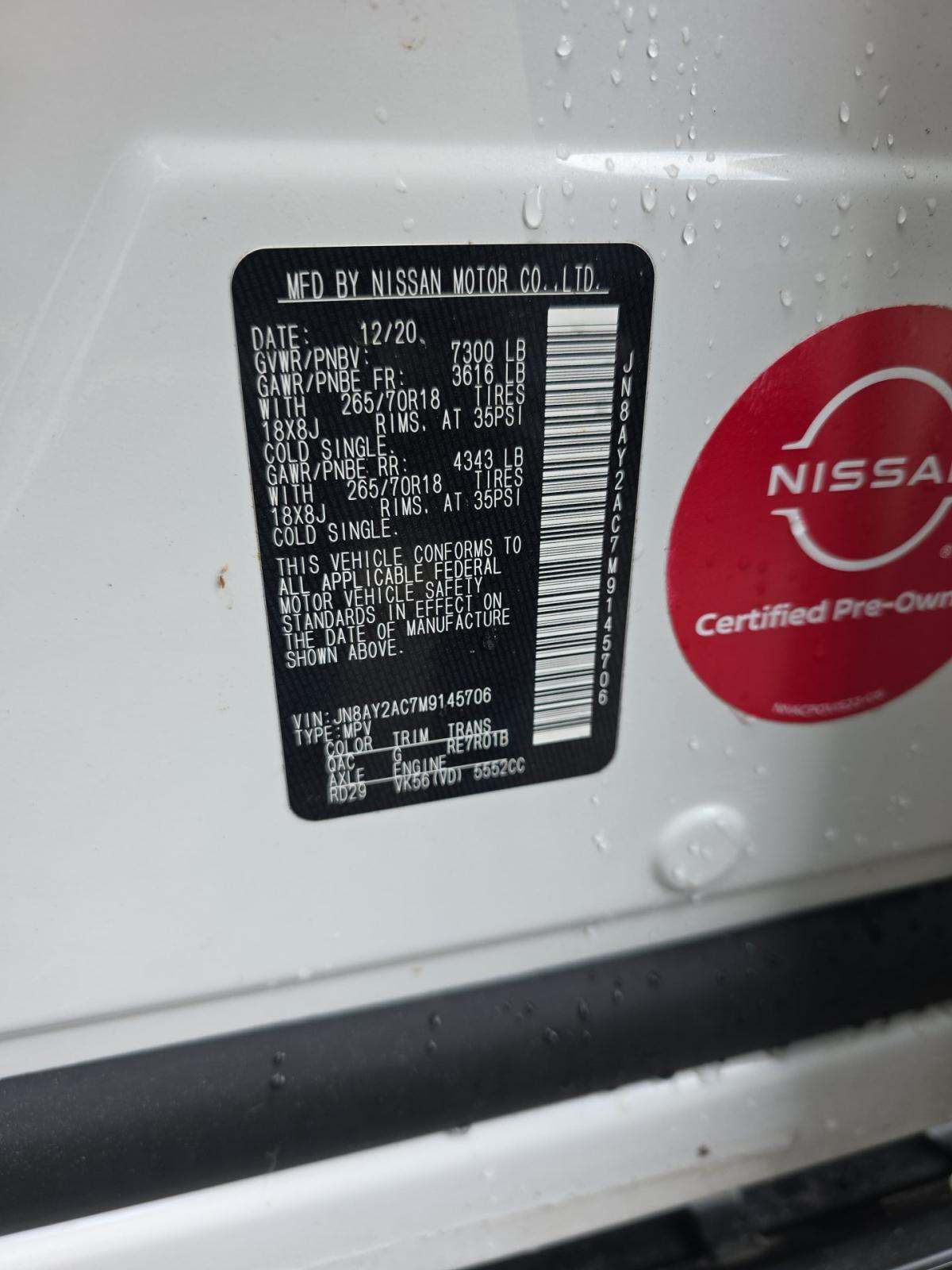 NISSAN ARMADA - 5