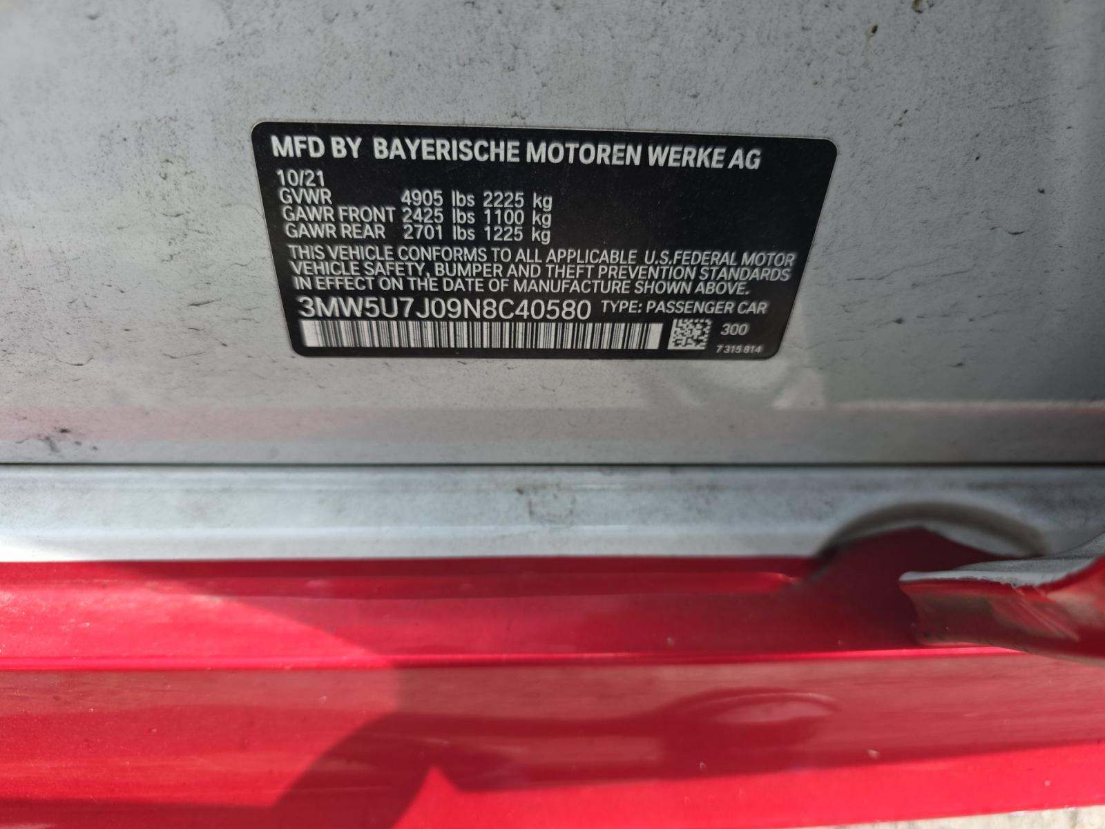 2022 BMW 3 Series M340i RWD