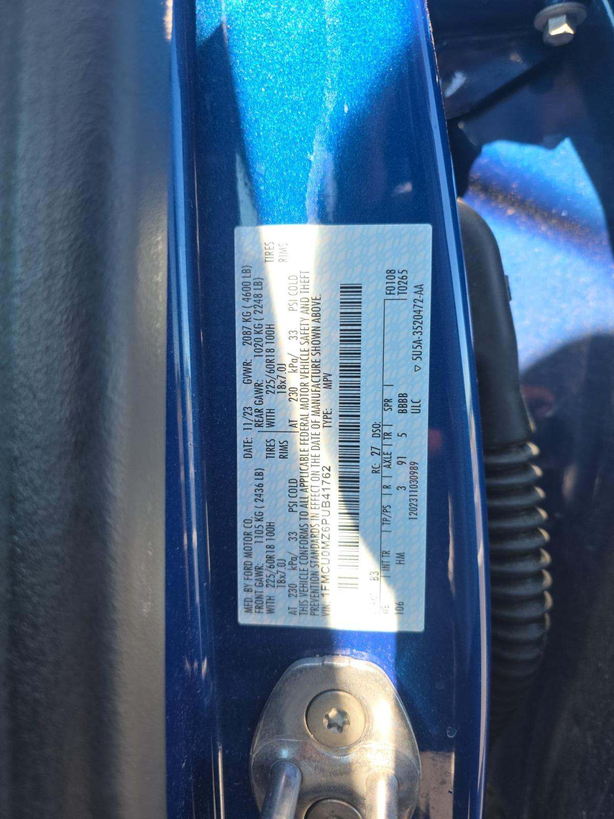 2023 Ford Escape Hybrid ST-Line FWD