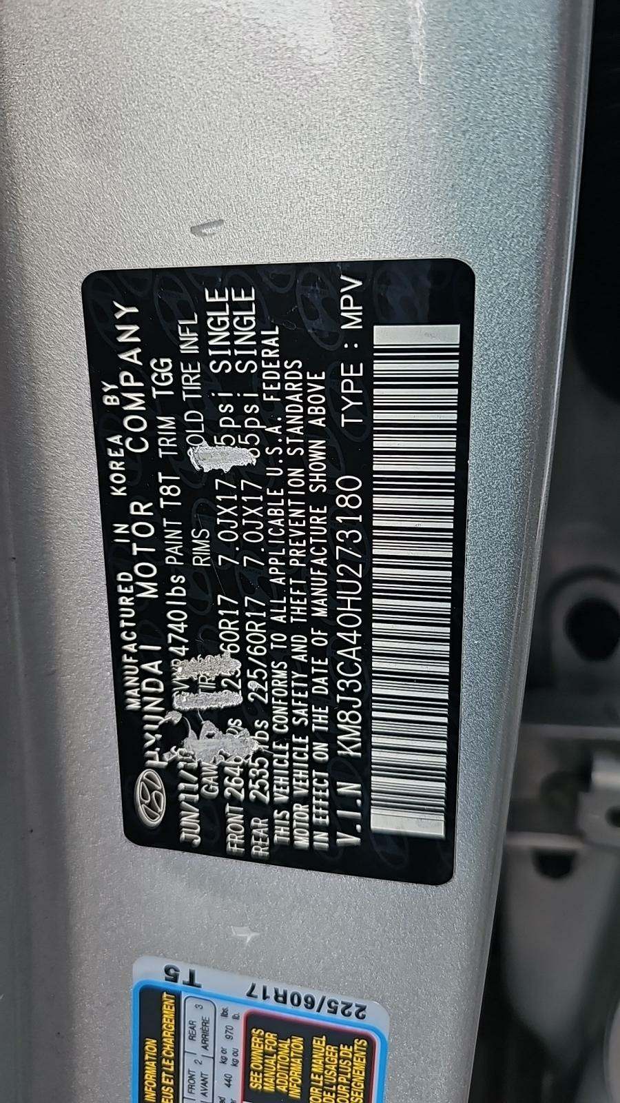 2017 Hyundai Tucson SE AWD