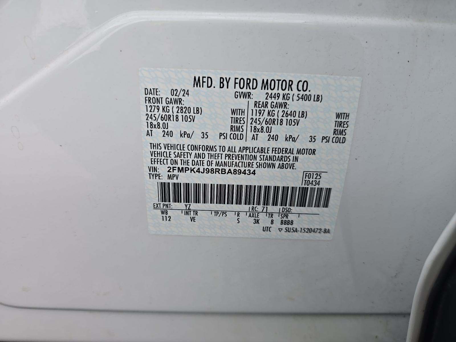 2024 Ford Edge SEL AWD