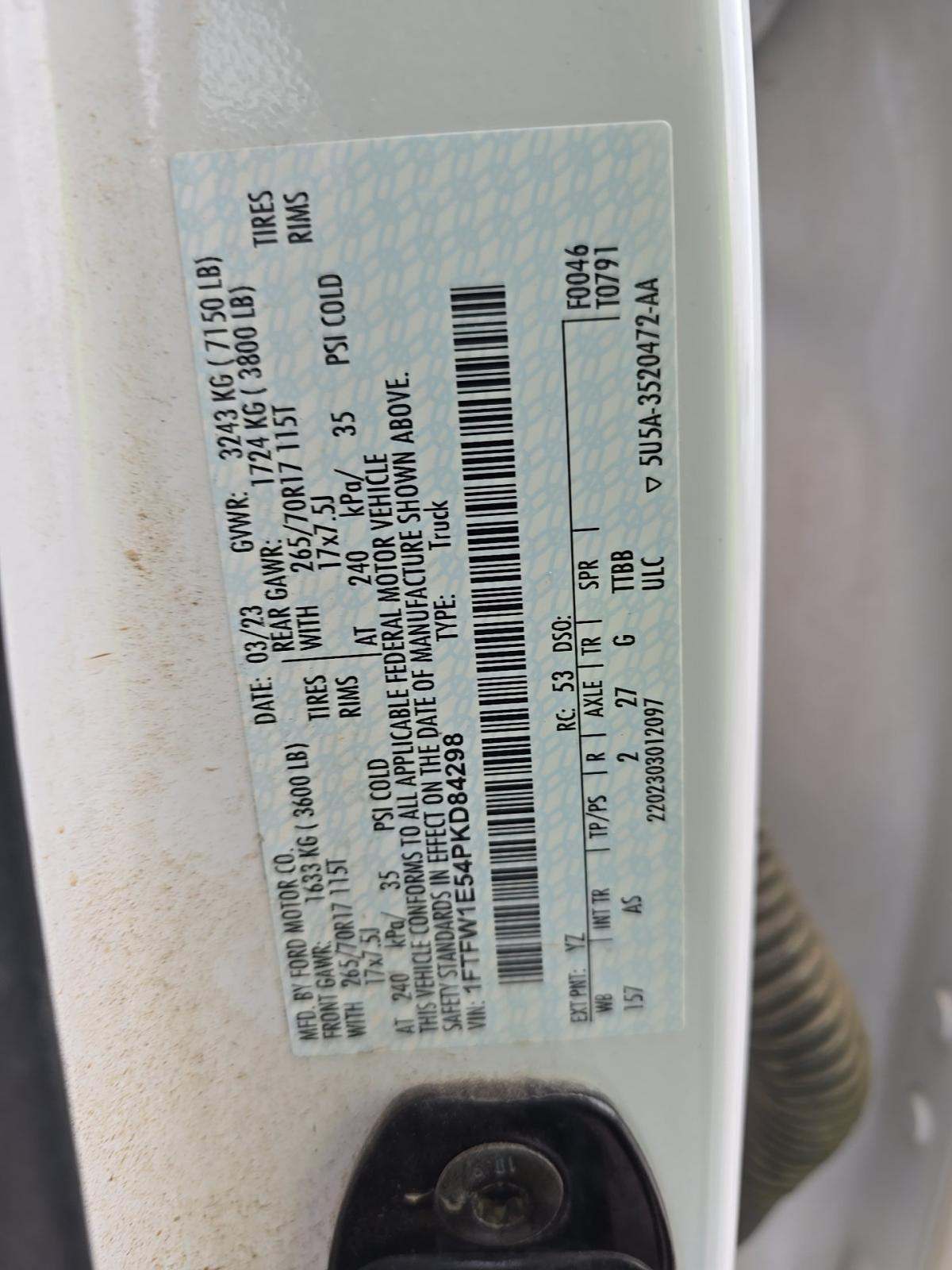 2023 Ford F-150 XL AWD