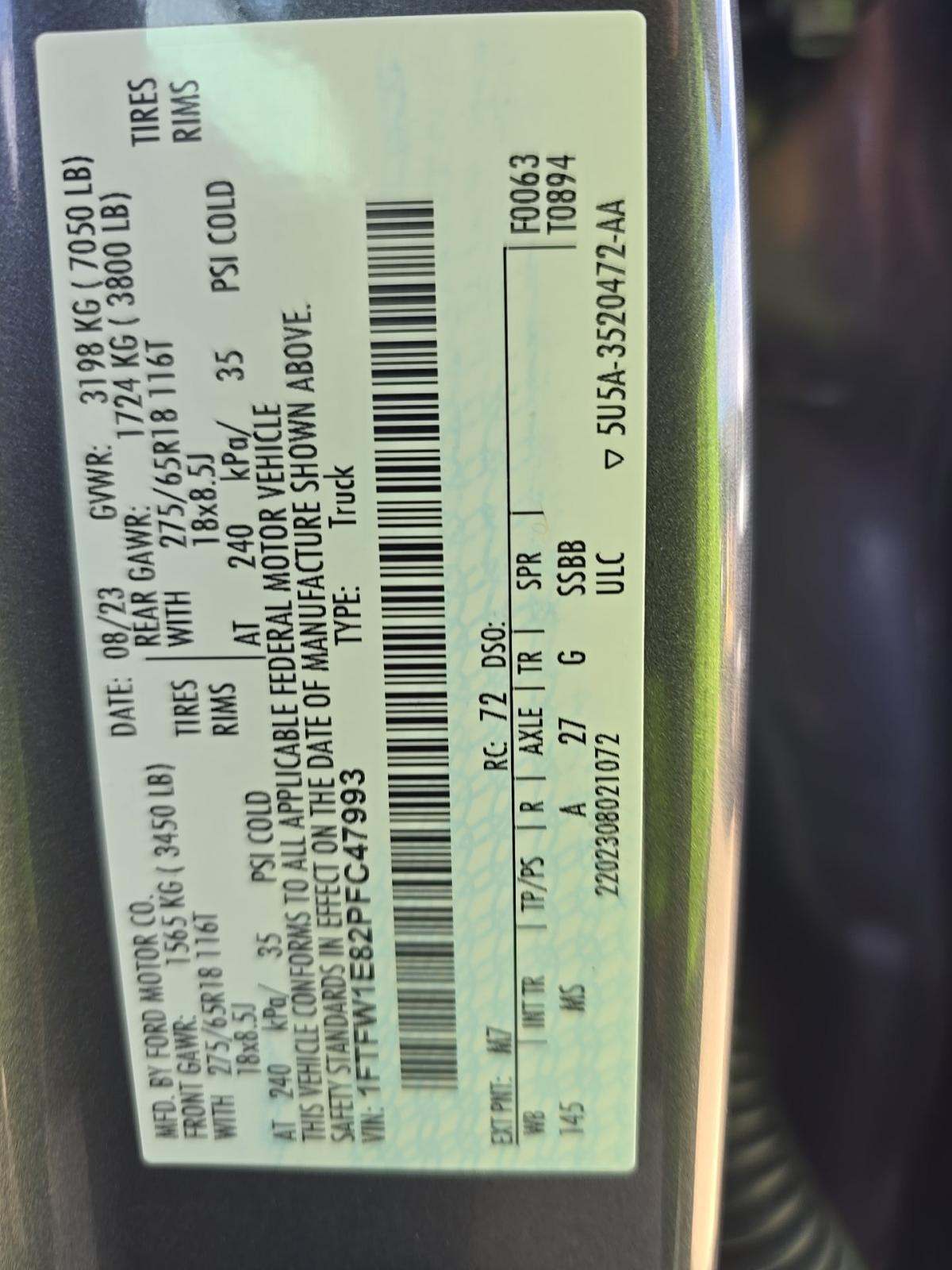 2023 Ford F-150 XLT AWD