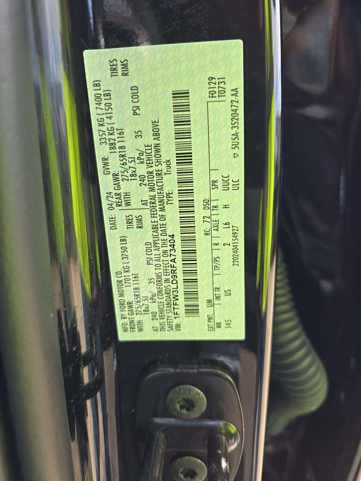 2024 Ford F-150 Hybrid XLT AWD