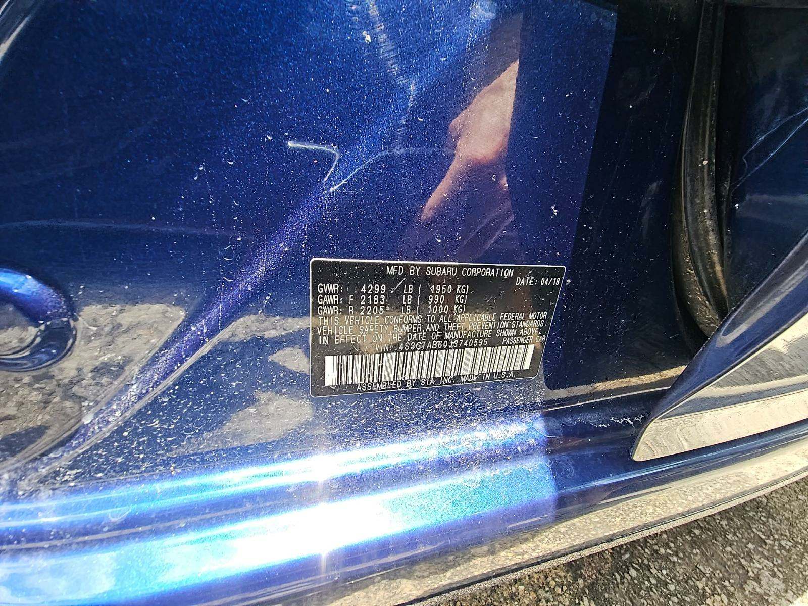 2018 Subaru Impreza 2.0i Premium AWD