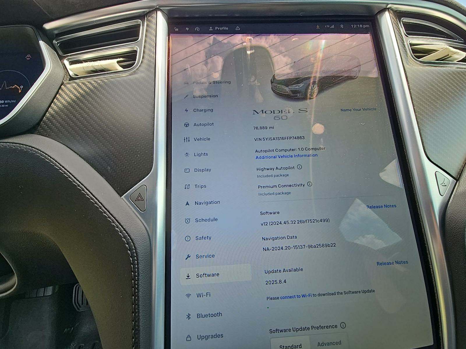 2015 Tesla Model S 60 RWD