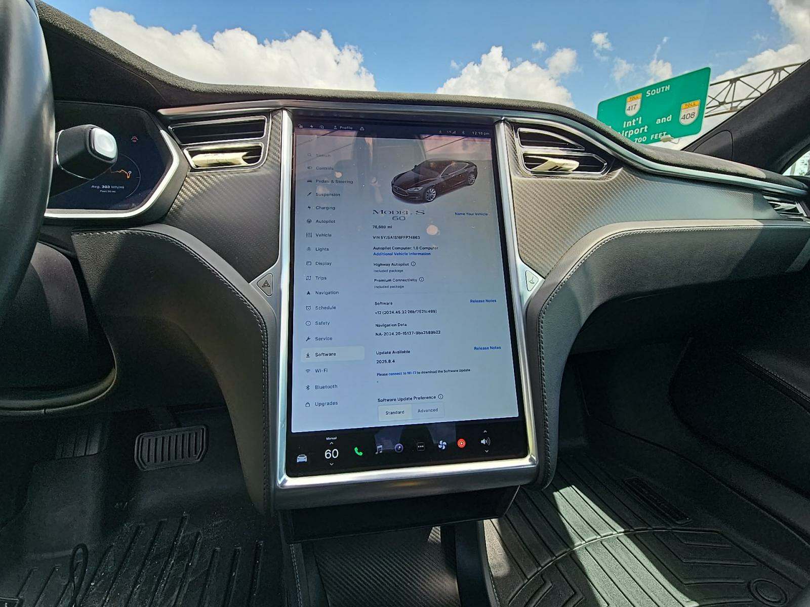 2015 Tesla Model S 60 RWD