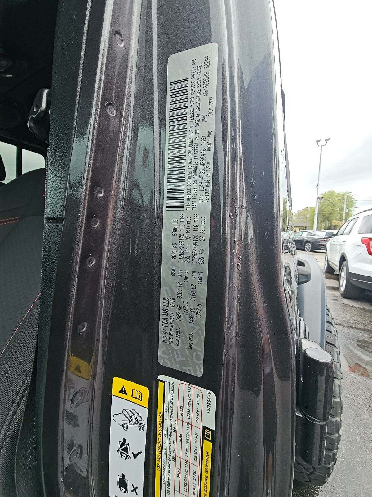 2018 Jeep Wrangler Unlimited Rubicon AWD