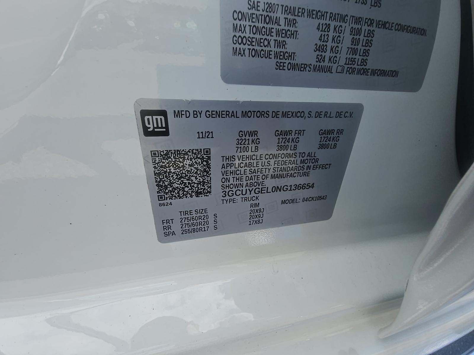 2022 Chevrolet Silverado 1500 LTZ AWD