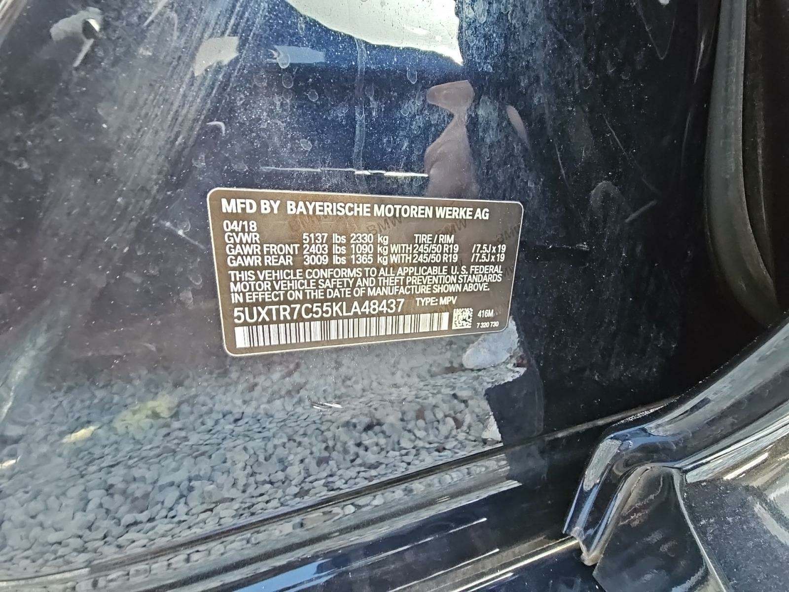 2019 BMW X3 sDrive30i RWD