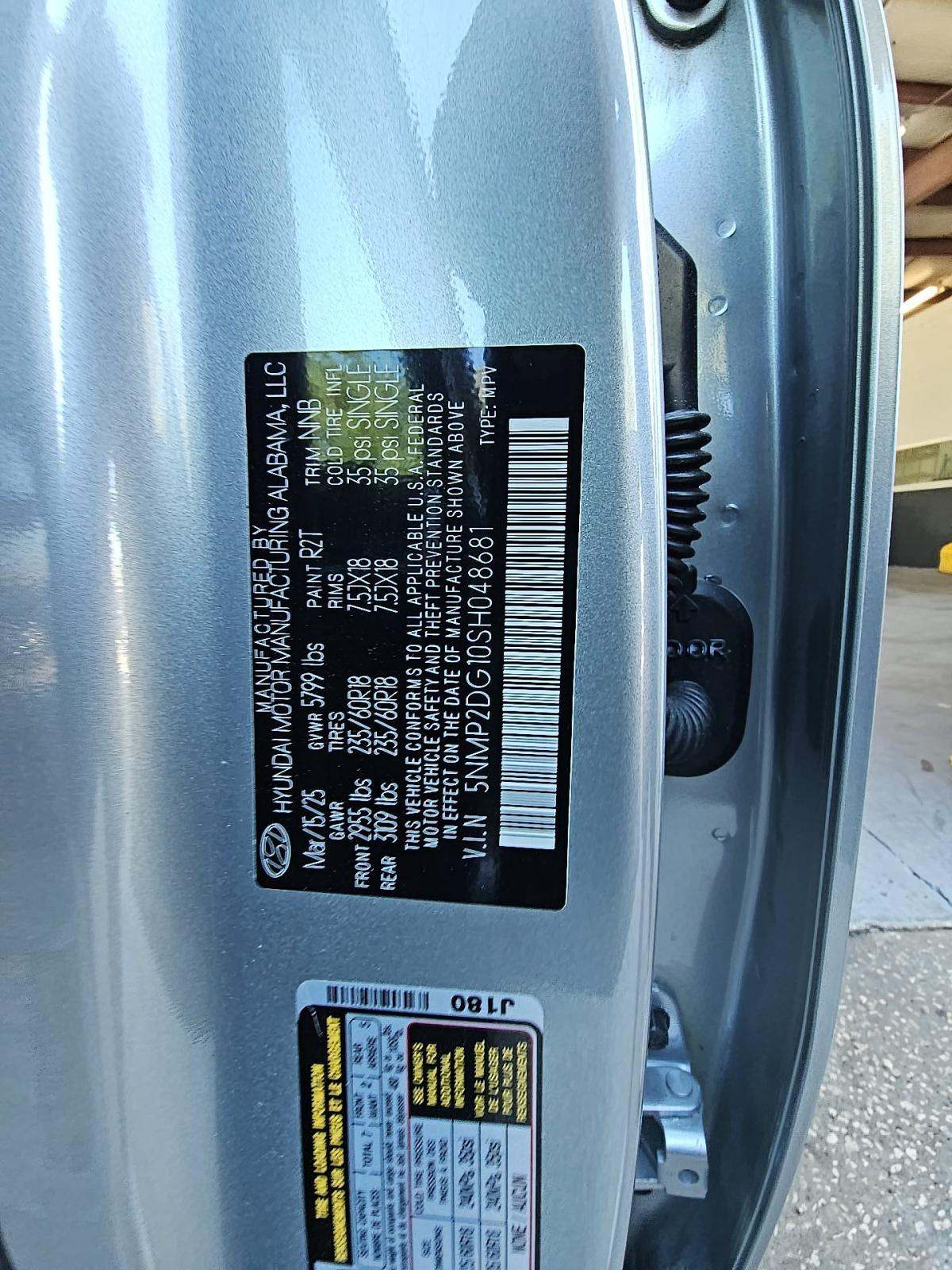 2025 Hyundai Santa Fe Hybrid SEL AWD