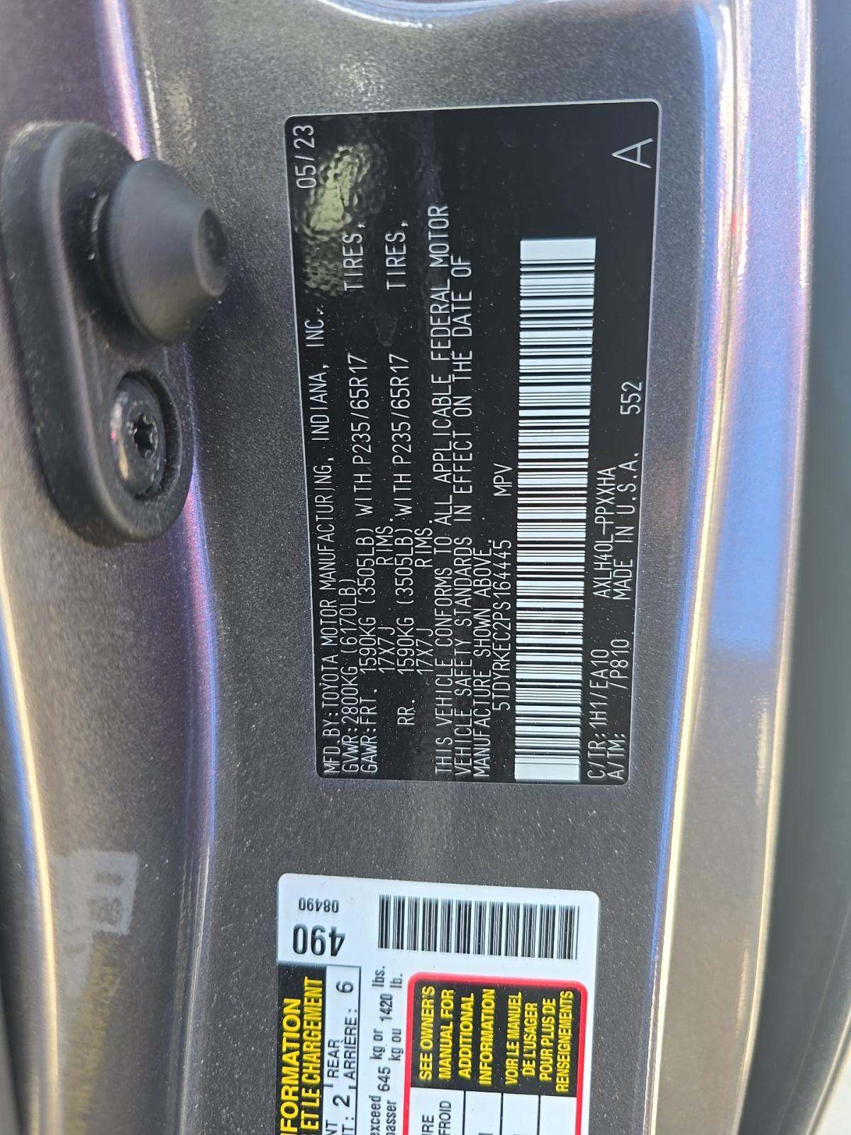 2023 Toyota Sienna XLE FWD