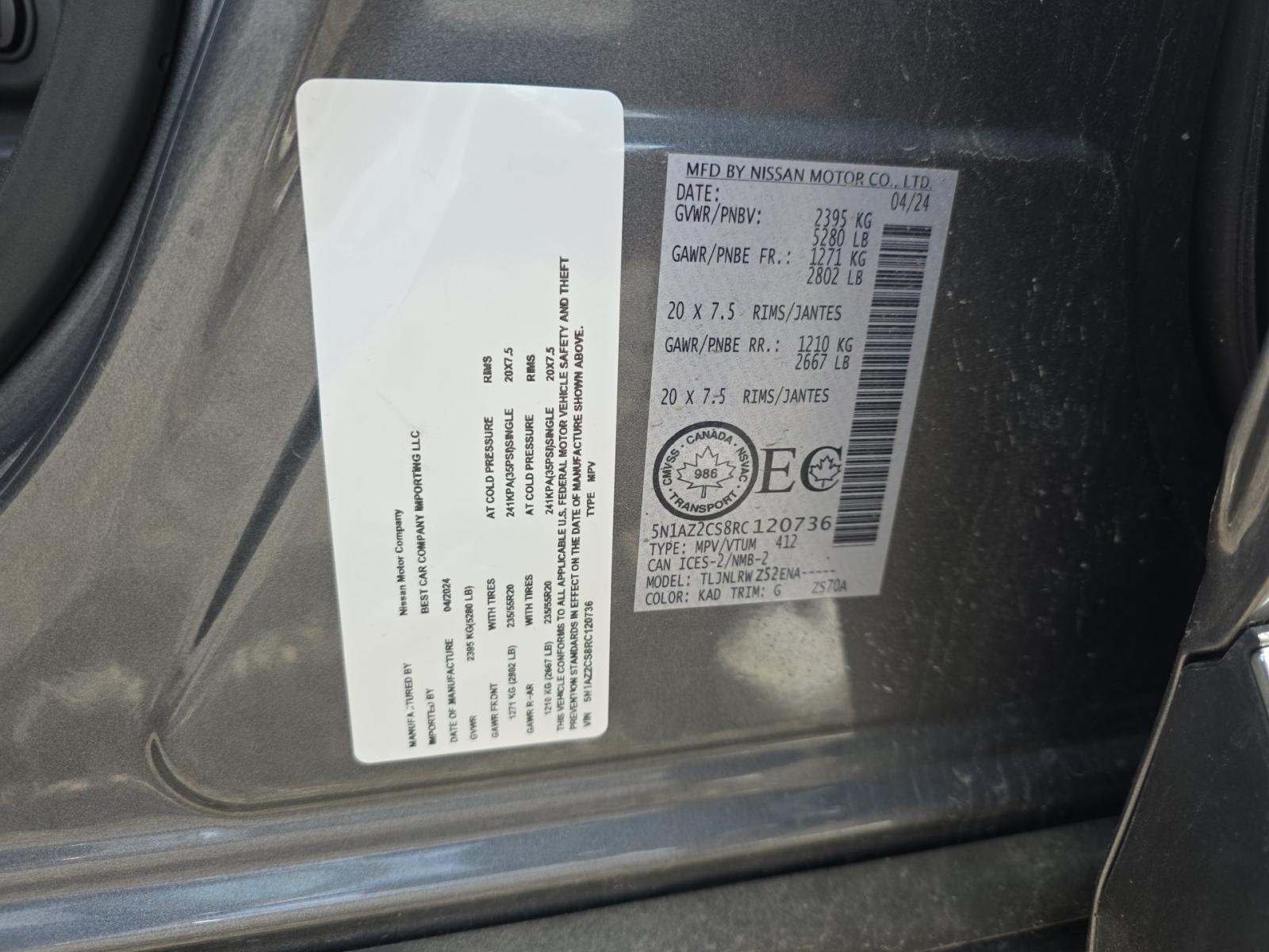 2024 Nissan Murano SL AWD