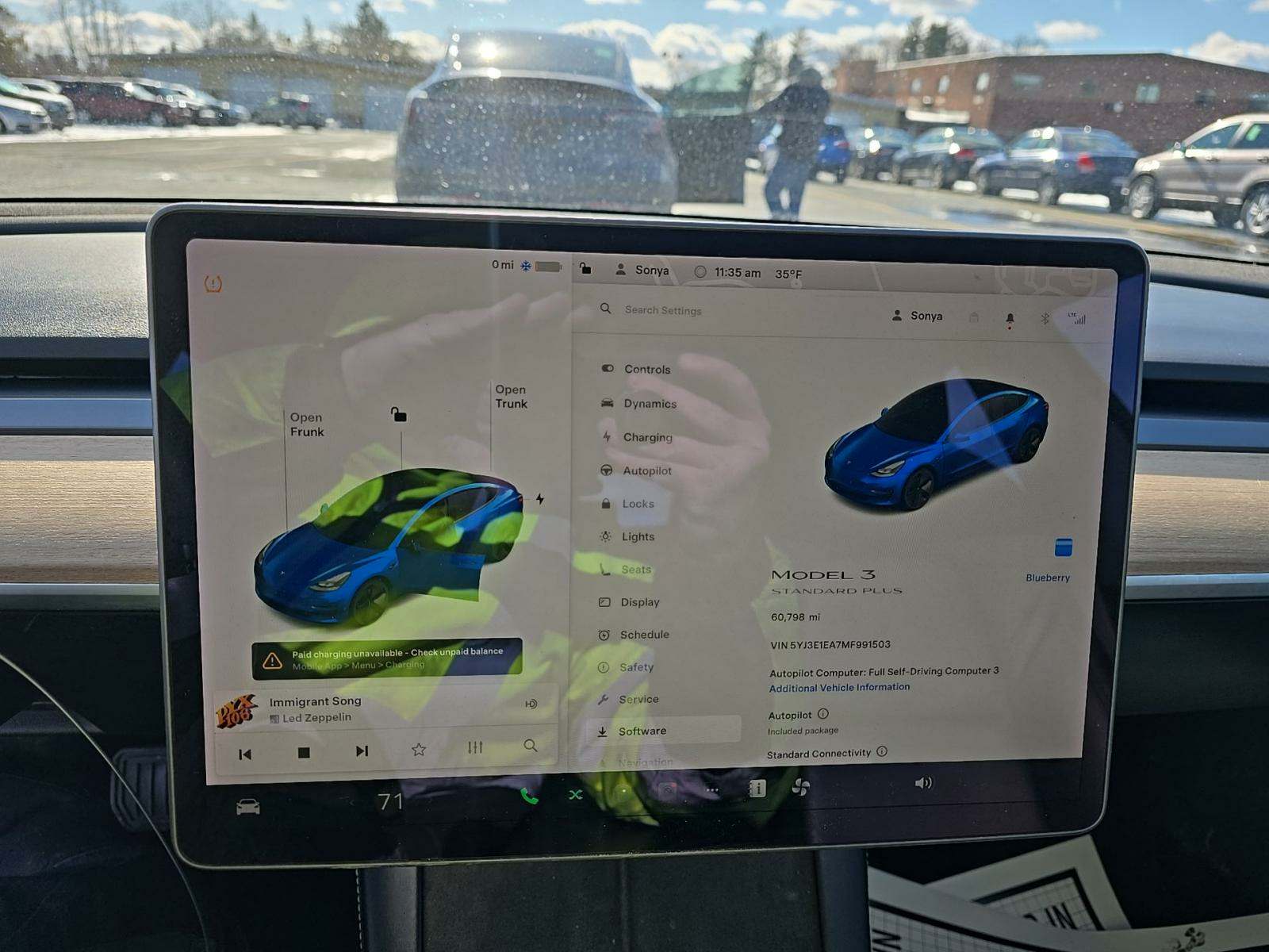 2021 Tesla Model 3 Standard Range Plus RWD