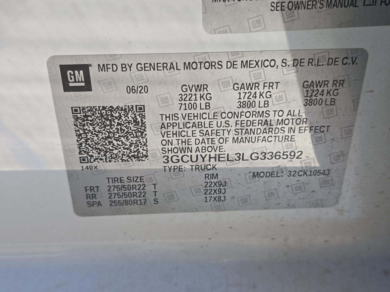 2020 Chevrolet Silverado 1500 High Country AWD