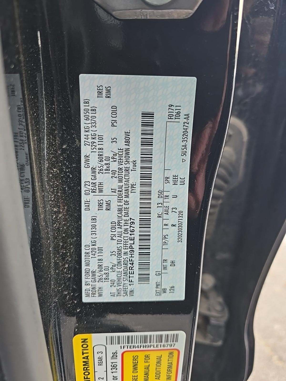 2023 Ford Ranger Lariat AWD