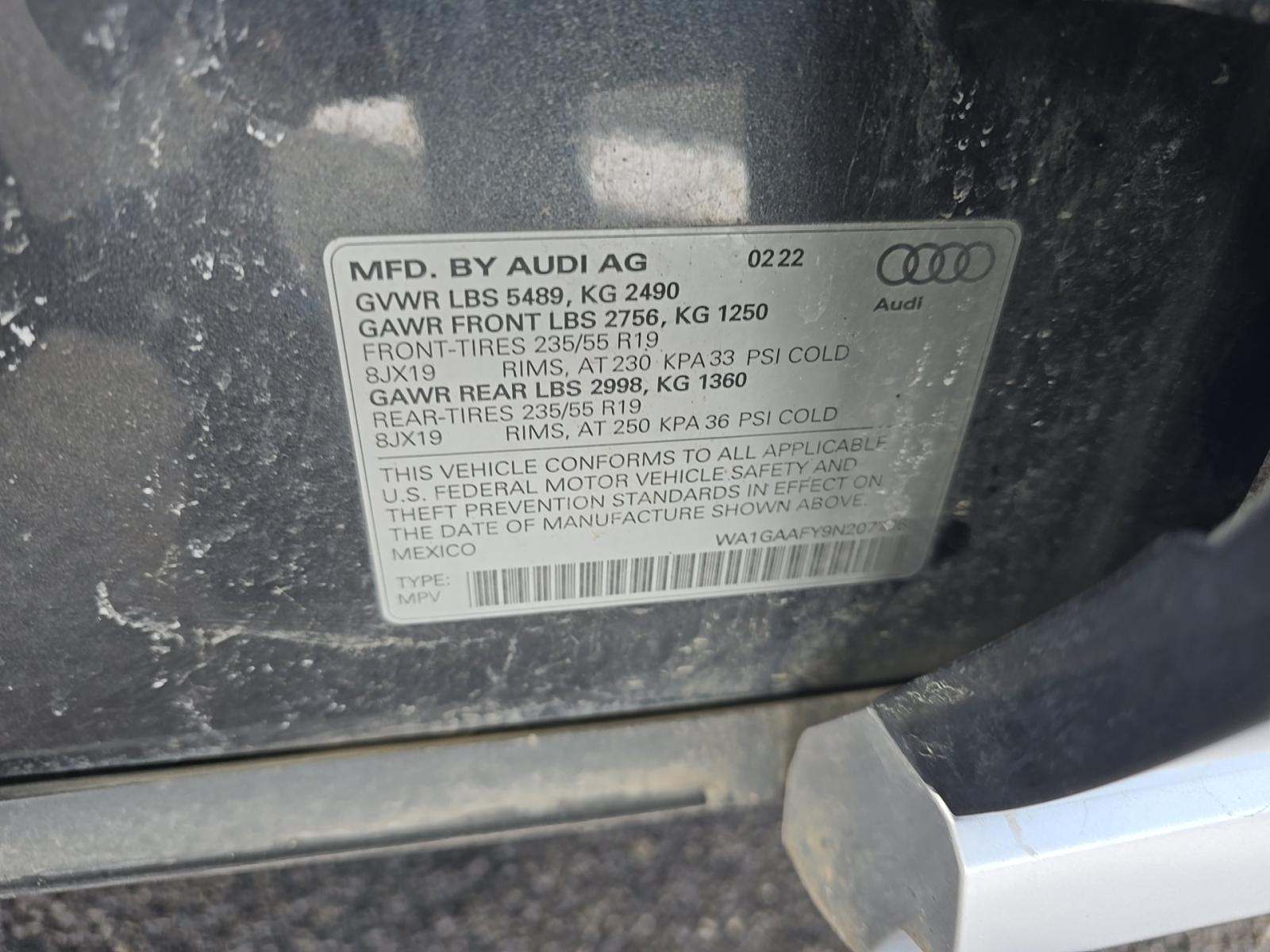 2022 Audi Q5 S line Premium AWD