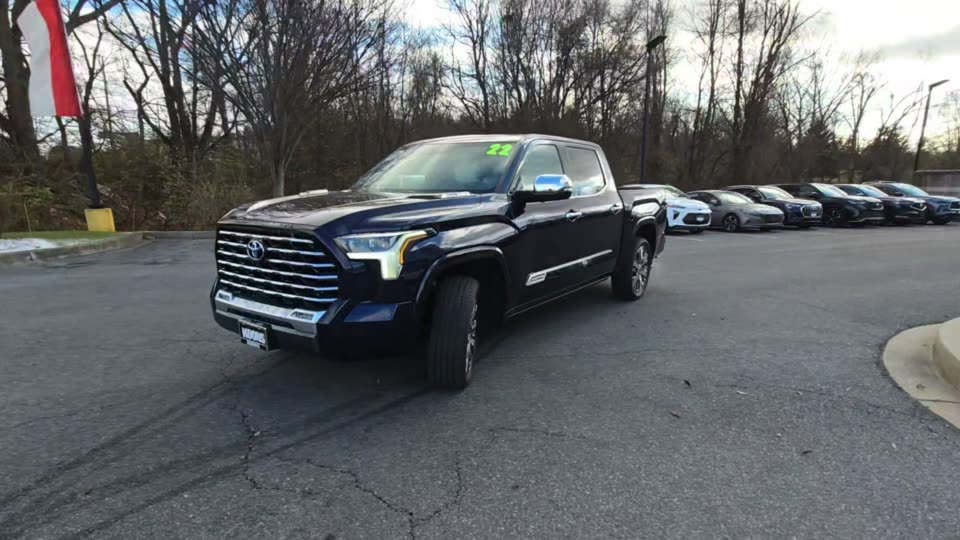 2022 Toyota Tundra Hybrid Capstone Crew Cab Extra Short Bed