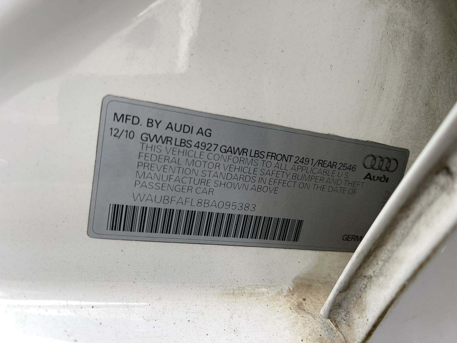 2011 Audi A4 2.0T Premium AWD