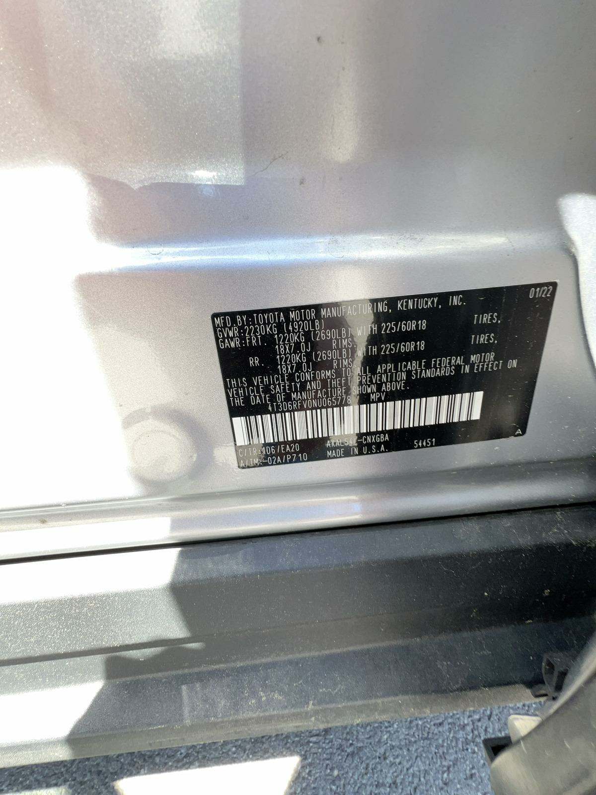 2022 Toyota RAV4 Hybrid Limited AWD