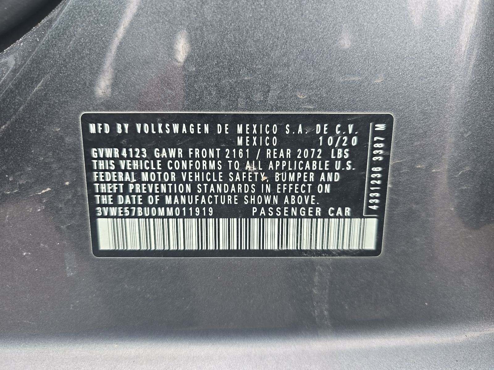 2021 Volkswagen Jetta 1.4T SEL FWD