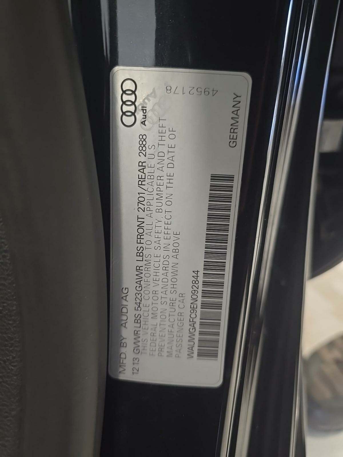 2014 Audi A7 3.0T Premium Plus AWD