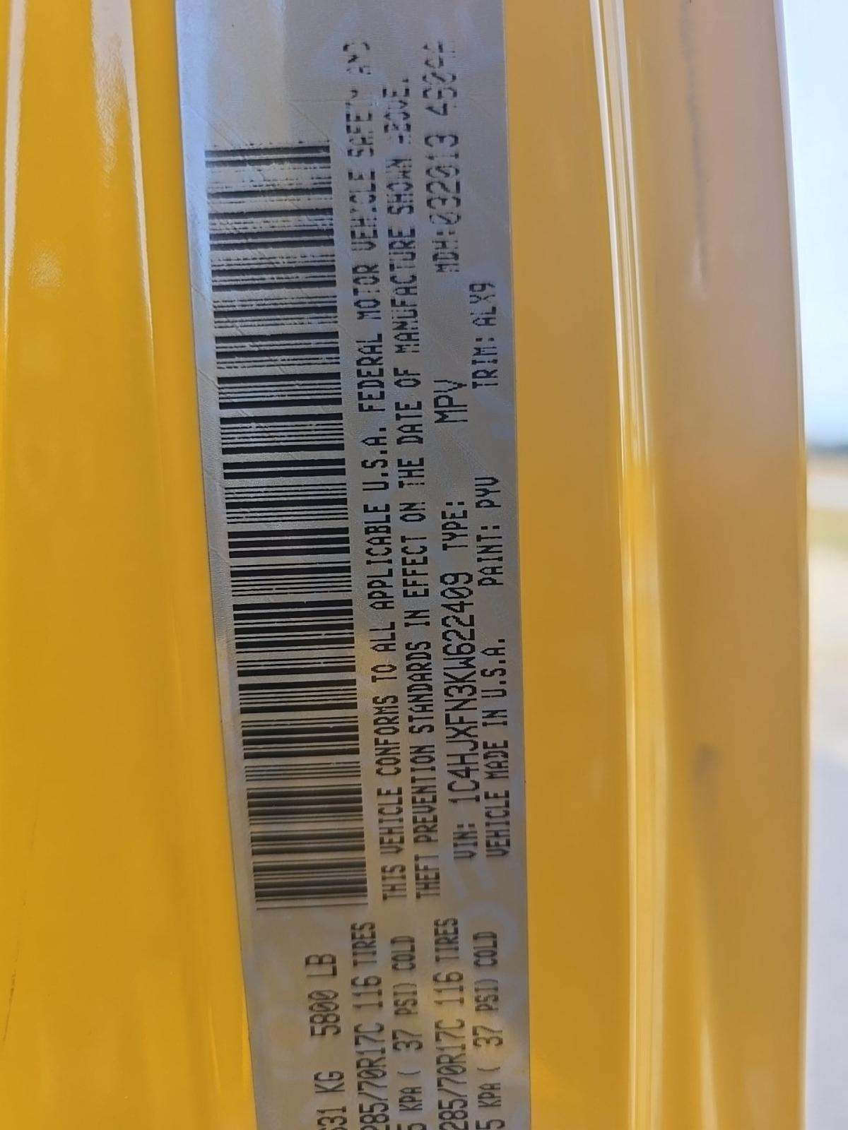 2019 Jeep Wrangler Unlimited Rubicon AWD