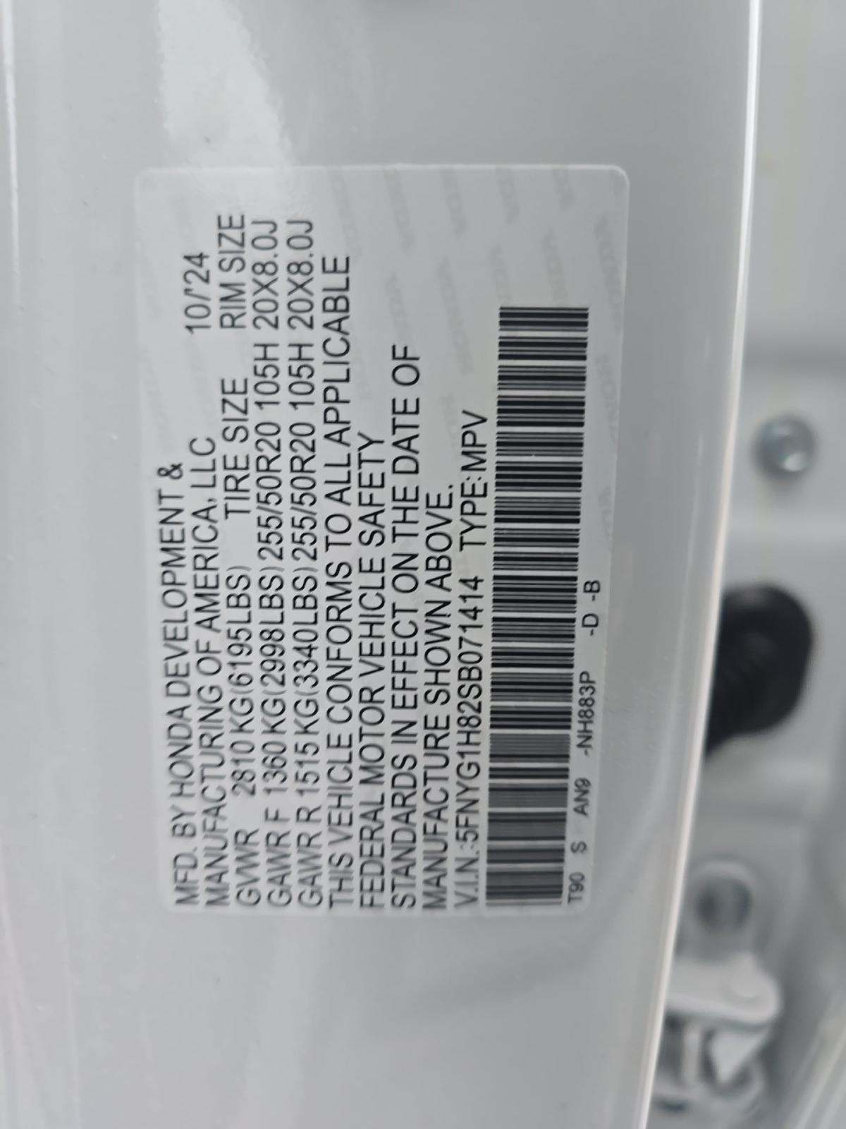 2025 Honda Pilot Elite AWD