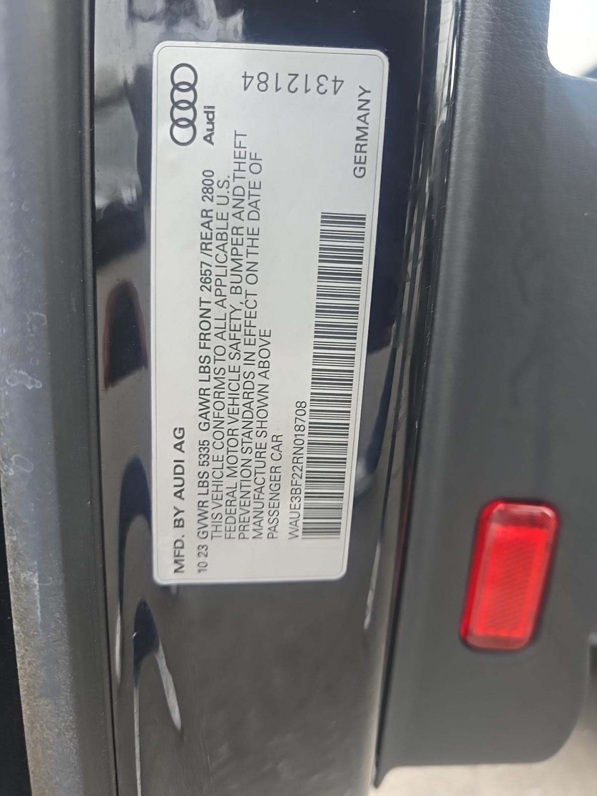 2024 Audi A6 Premium Plus AWD