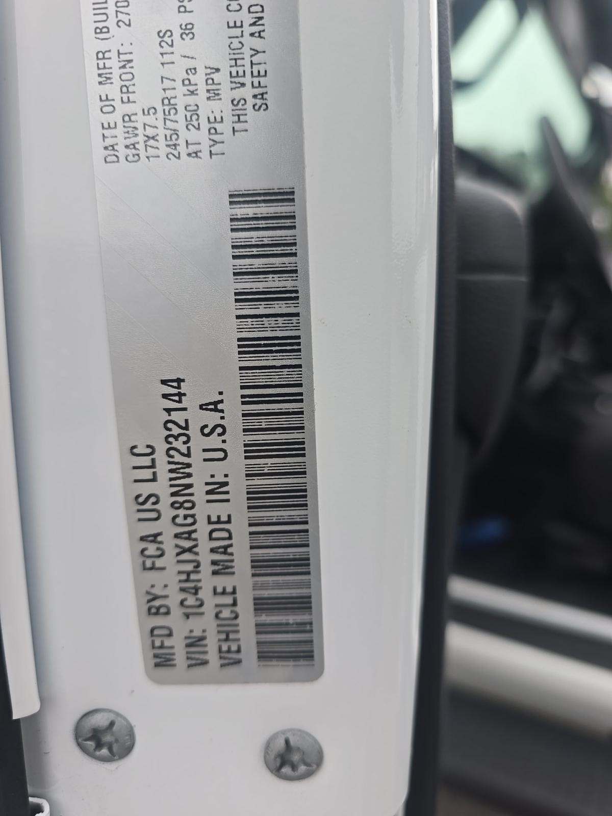 2022 Jeep Wrangler Sport AWD