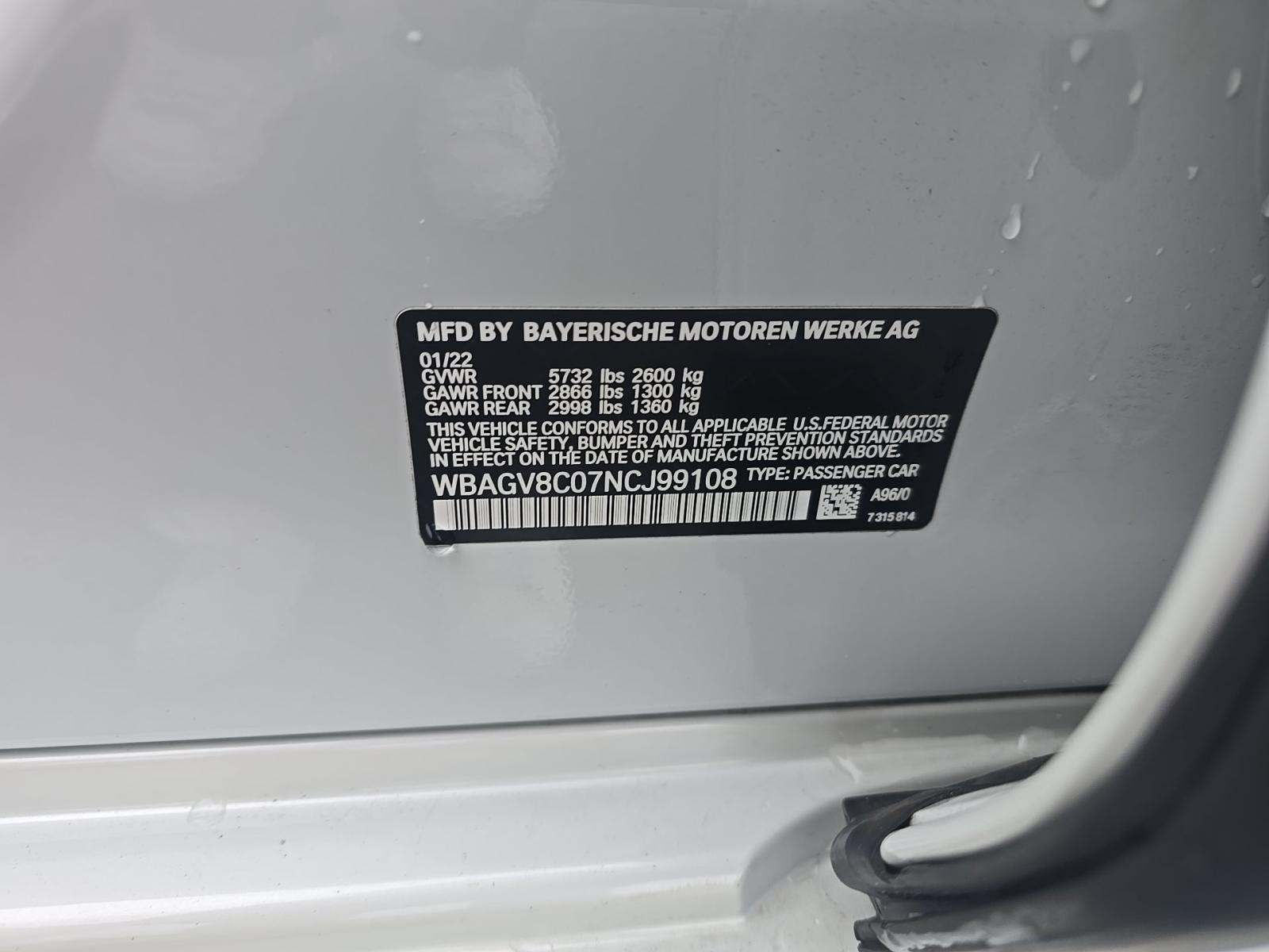 2022 BMW 8 Series M850i xDrive AWD