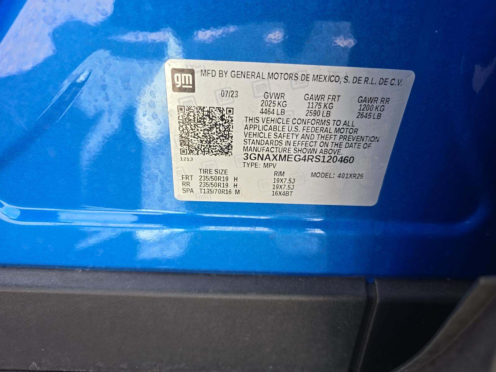 2024 Chevrolet Equinox RS FWD