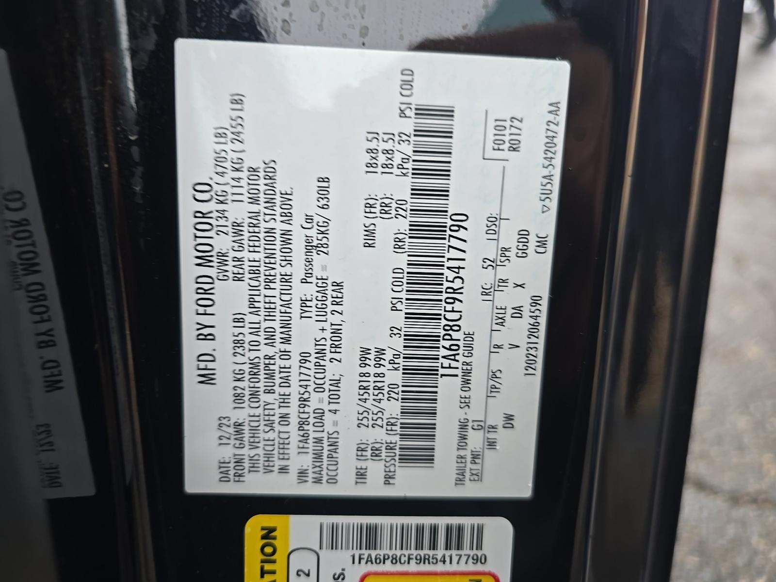 2024 Ford Mustang GT RWD