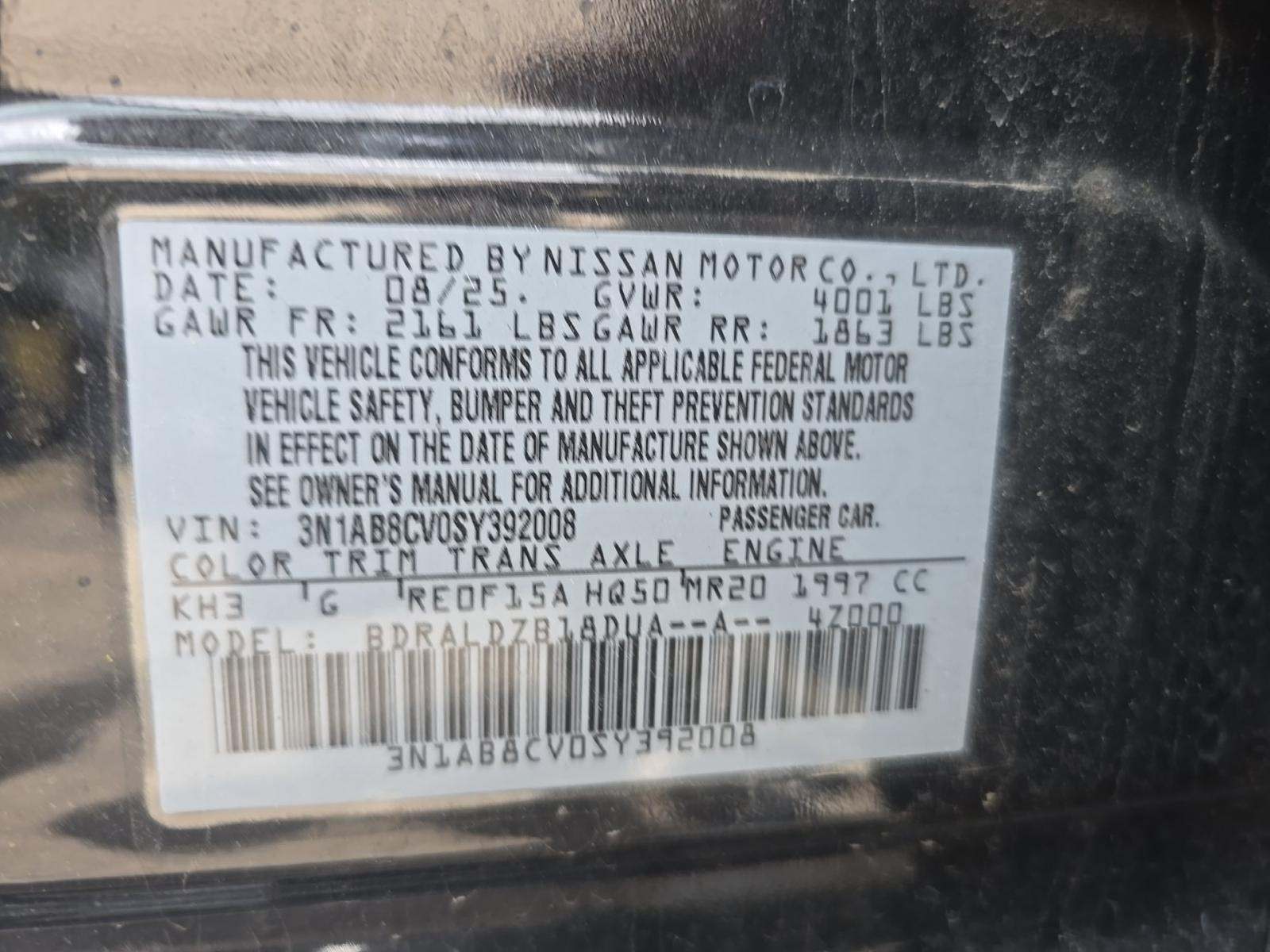 NISSAN SENTRA - 5